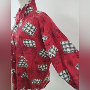 CHAPS RALPH LAUREN LONG SLEEVE SHIRT